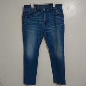 American Eagle Mens Slim Straight 38x32